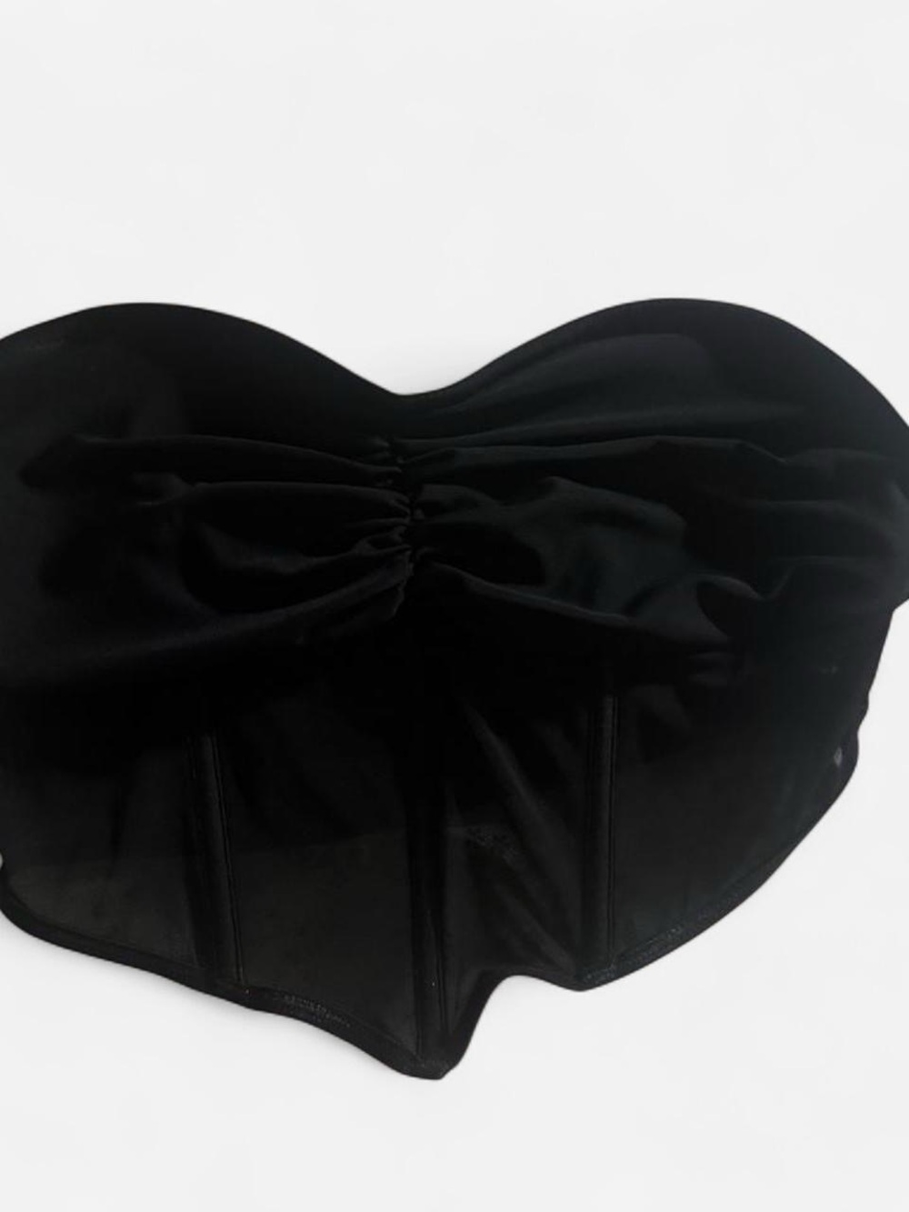 Strapless Black Tube Top